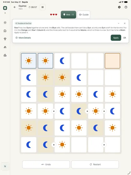 iPad: an Equinox hint