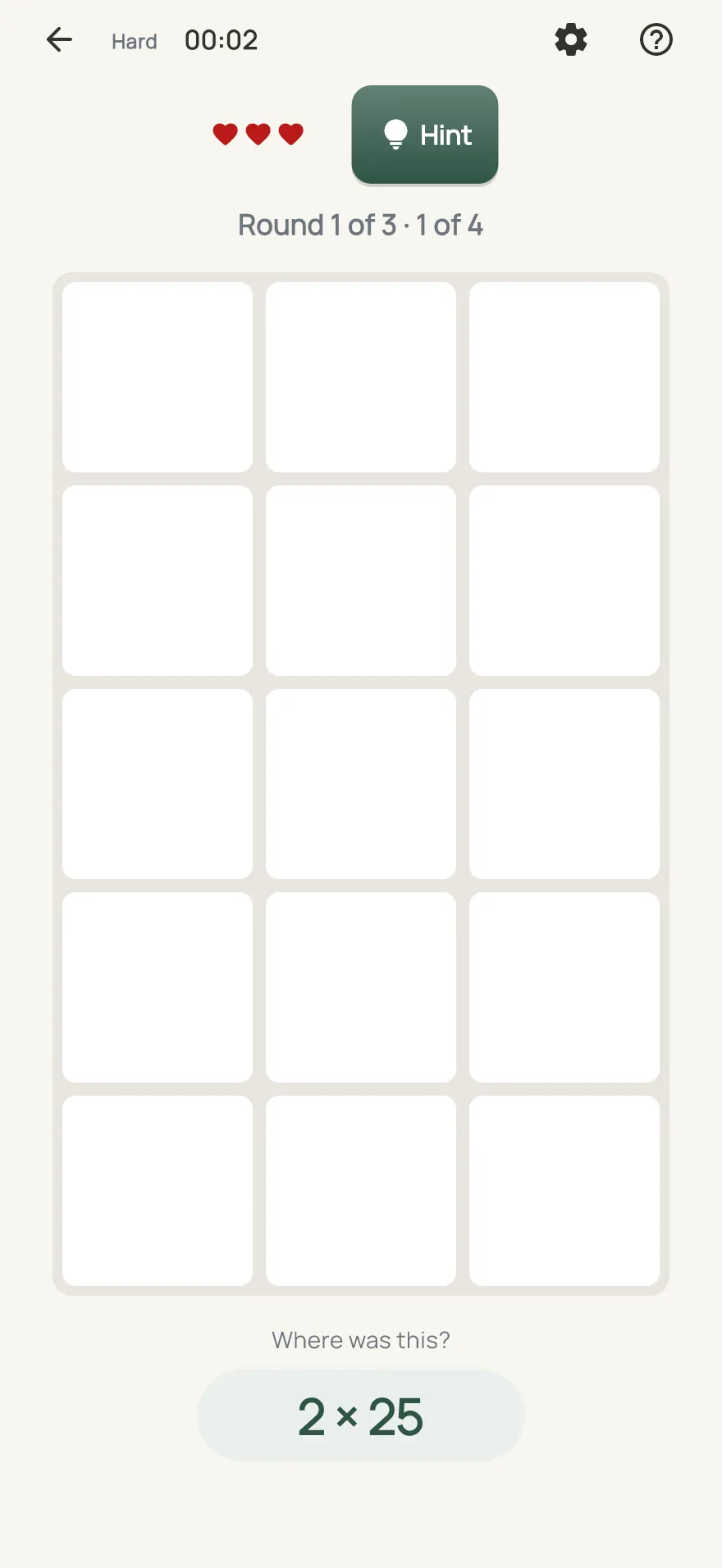 Landmark on iPhone: where was 2 × 25?