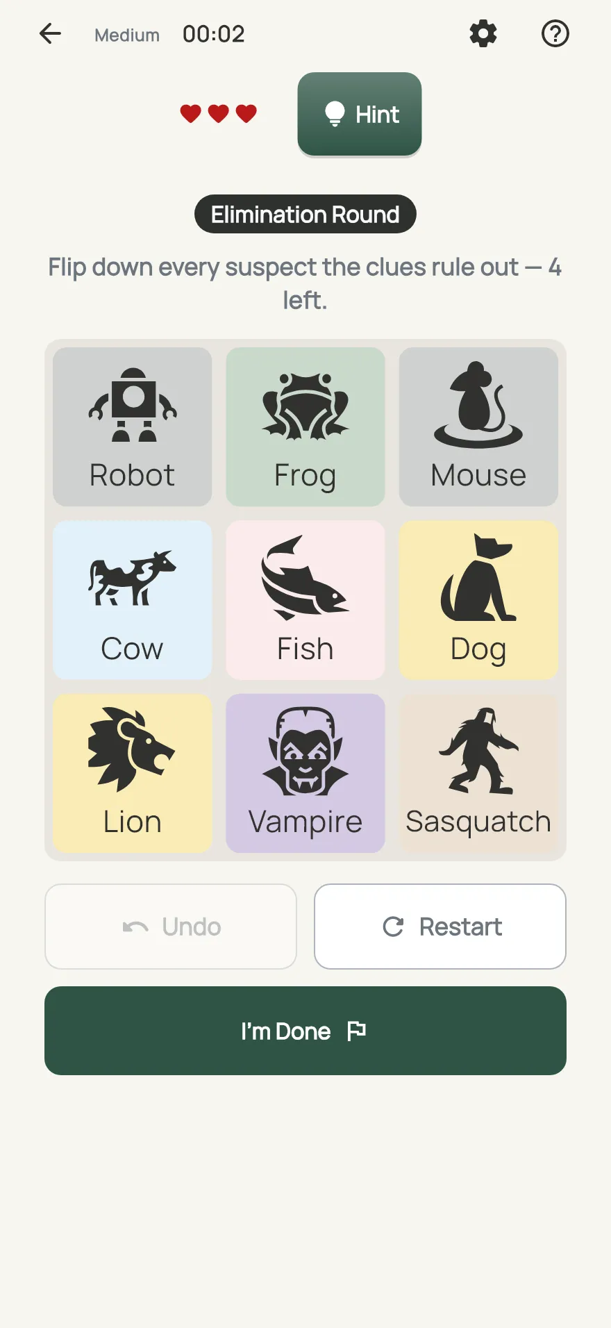 Witness on iPhone: a board in progress