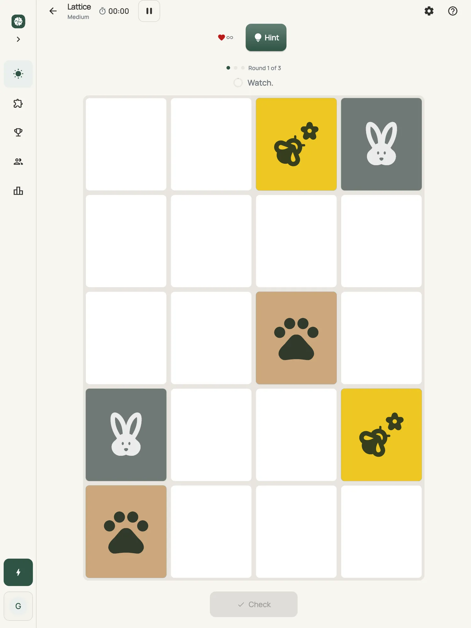 Lattice on iPad: the pattern to remember
